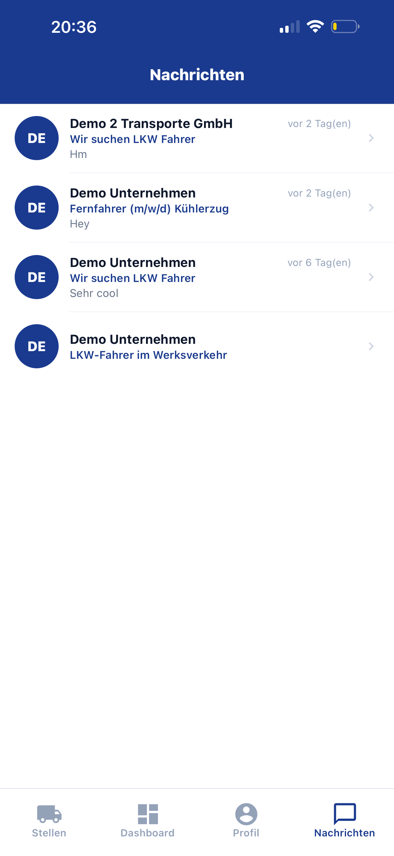 Direkter Kontakt